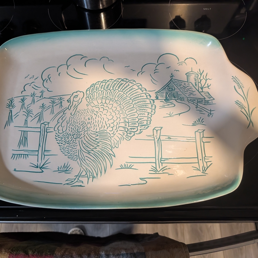 Farmhouse Turkey Serving Platter